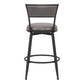 Hillsdale Furniture Dunlap Metal Counter Height Stool, Black