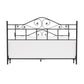 Hillsdale Furniture Harrison King Metal Bed, Textured Black