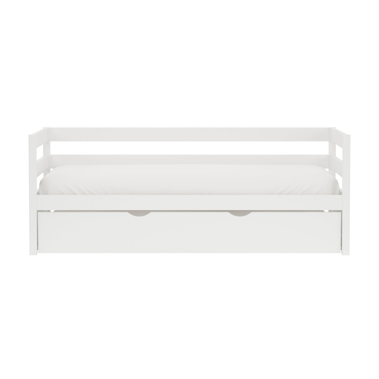 Hillsdale Kids and Teen Caspian Twin Daybed with Trundle, White