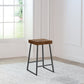 Hillsdale Furniture Emerson Wood Backless Counter Height Stool, Natural Sheesham