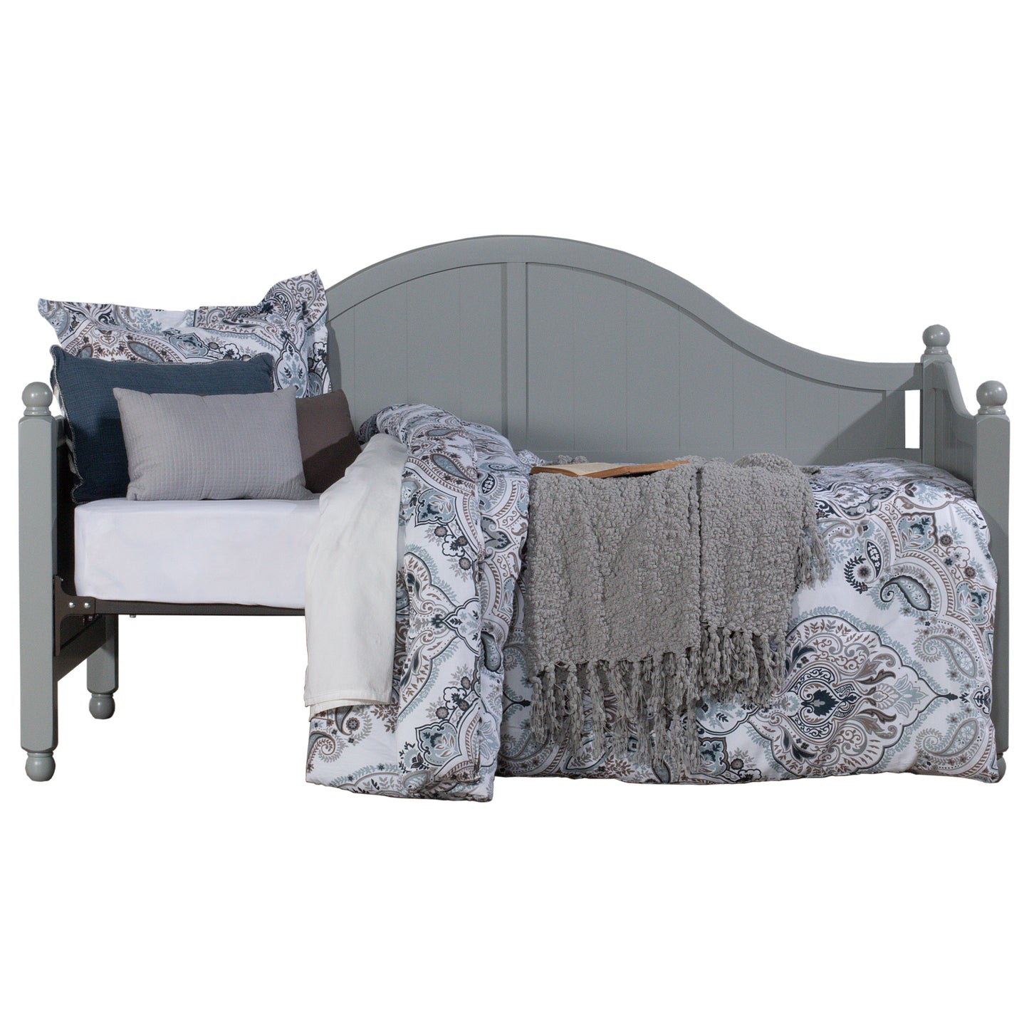 Hillsdale Furniture Augusta Wood Daybed, Gray