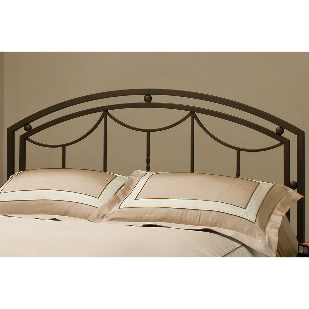 Hillsdale Furniture Arlington Metal King Headboard Only, Bronze