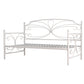 Hillsdale Furniture Anslee Metal Twin Daybed with Trundle, White