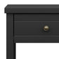 Living Essentials by Hillsdale Harmony Wood Accent Table, Set of 2, Matte Black