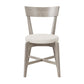 Hillsdale Furniture Mayson Wood Dining Chair, Set of 2, Gray