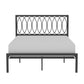 Hillsdale Furniture Naomi Full Metal Bed, Gray