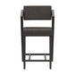 Hillsdale Furniture Snyder Wood Counter Height Stool, Blackwash