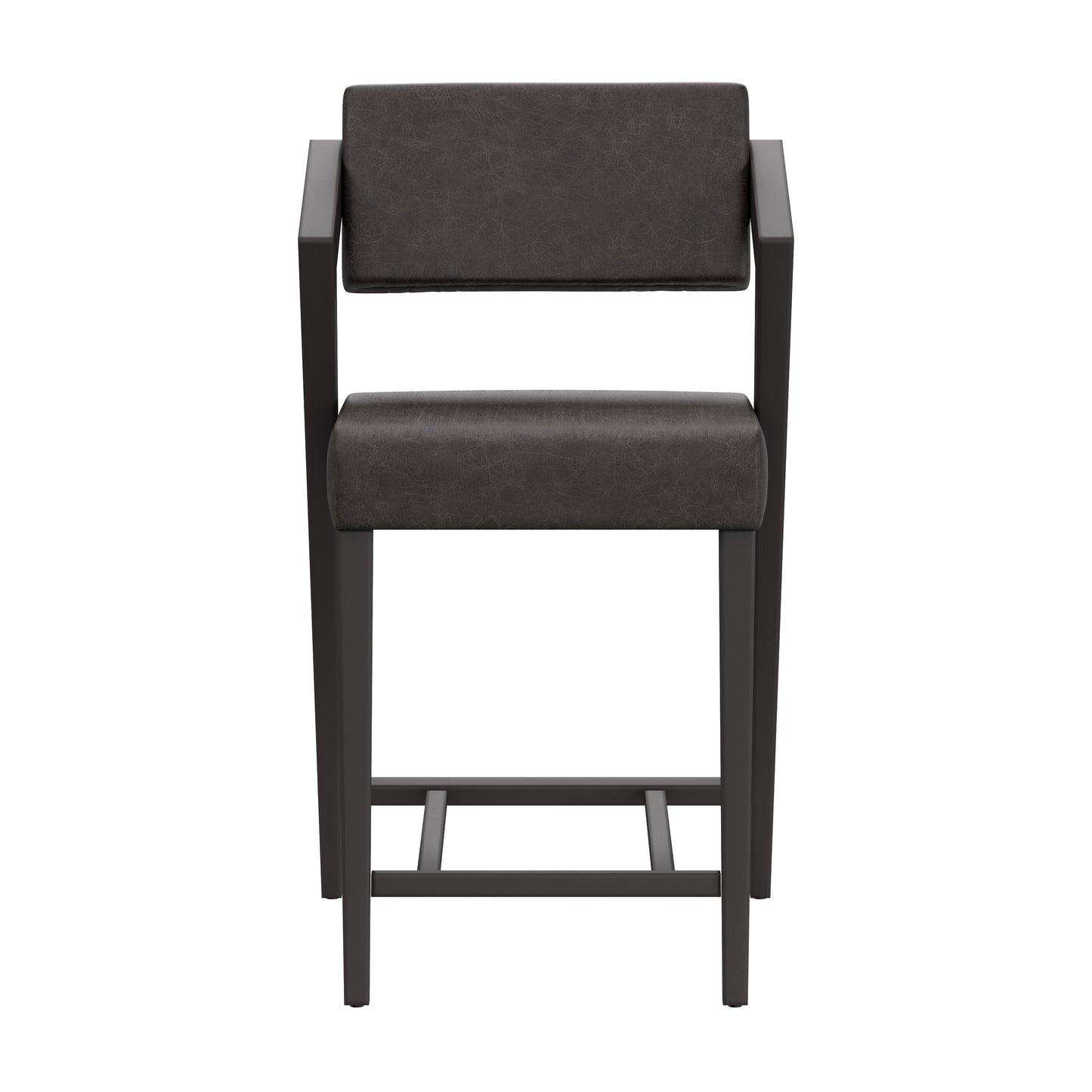 Hillsdale Furniture Snyder Wood Counter Height Stool, Blackwash