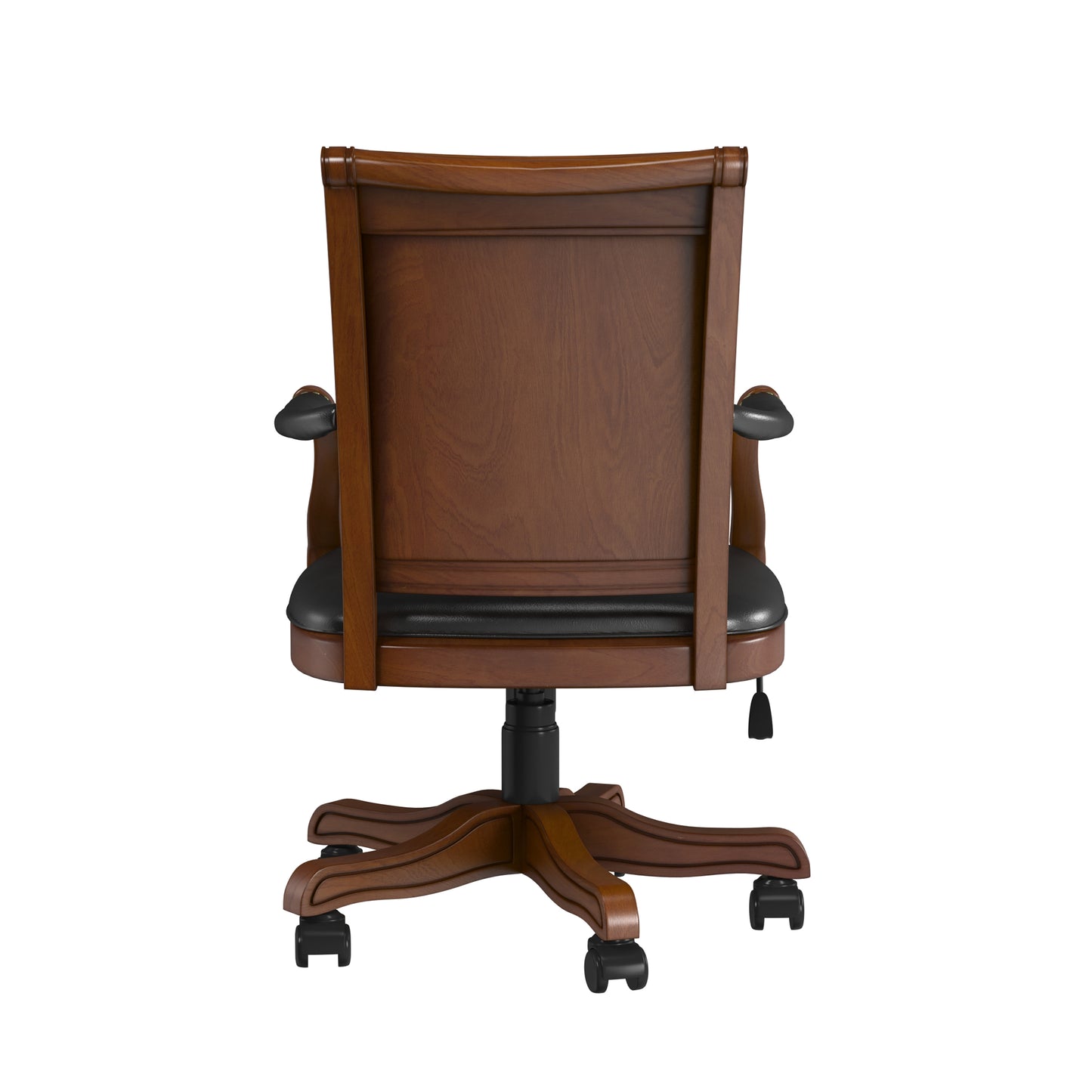 Hillsdale Furniture Kingston Wood Caster Chair, Medium Cherry