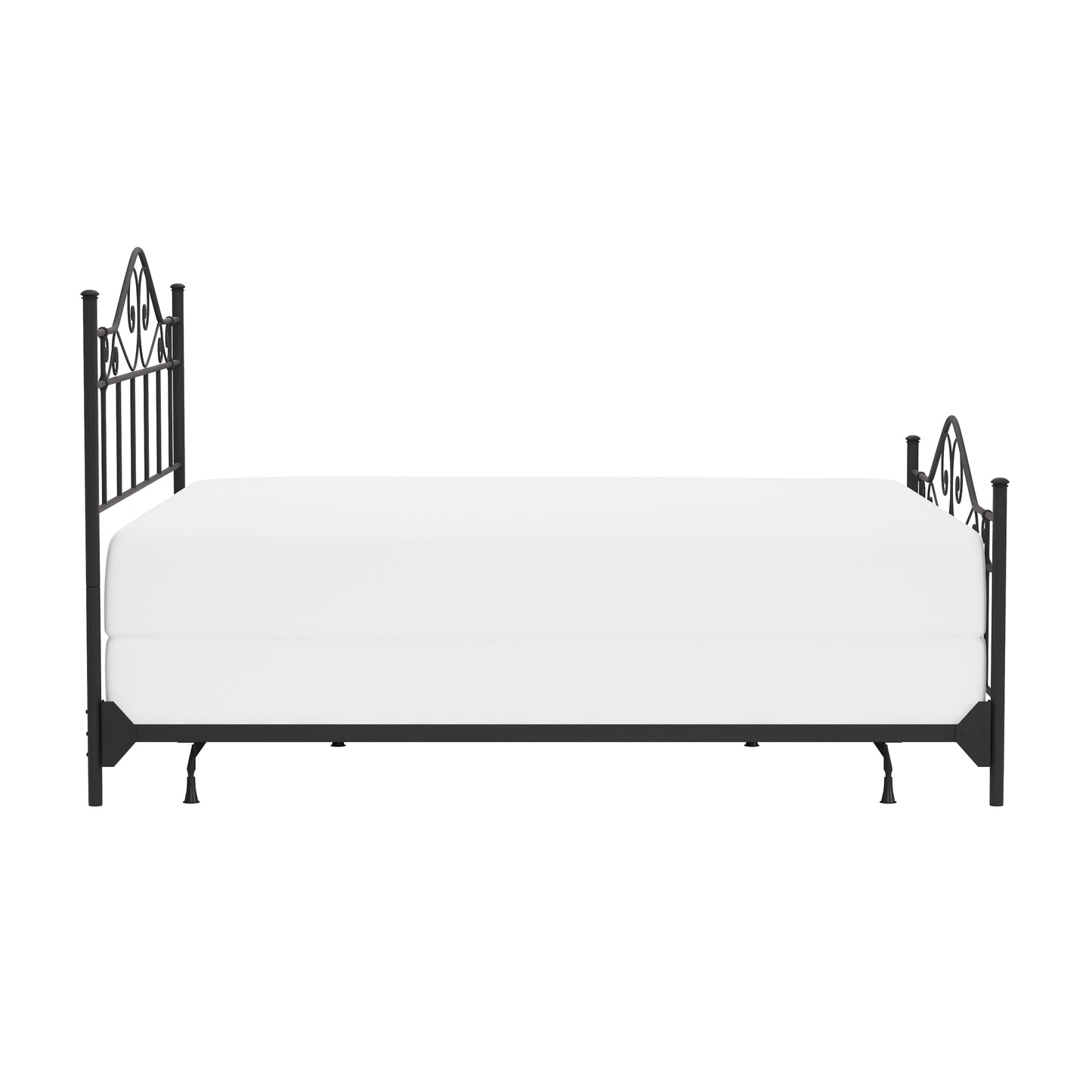 Hillsdale Furniture Harrison King Metal Bed, Textured Black