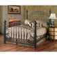 Hillsdale Furniture Chesapeake Metal Queen Bed, Rustic Brown