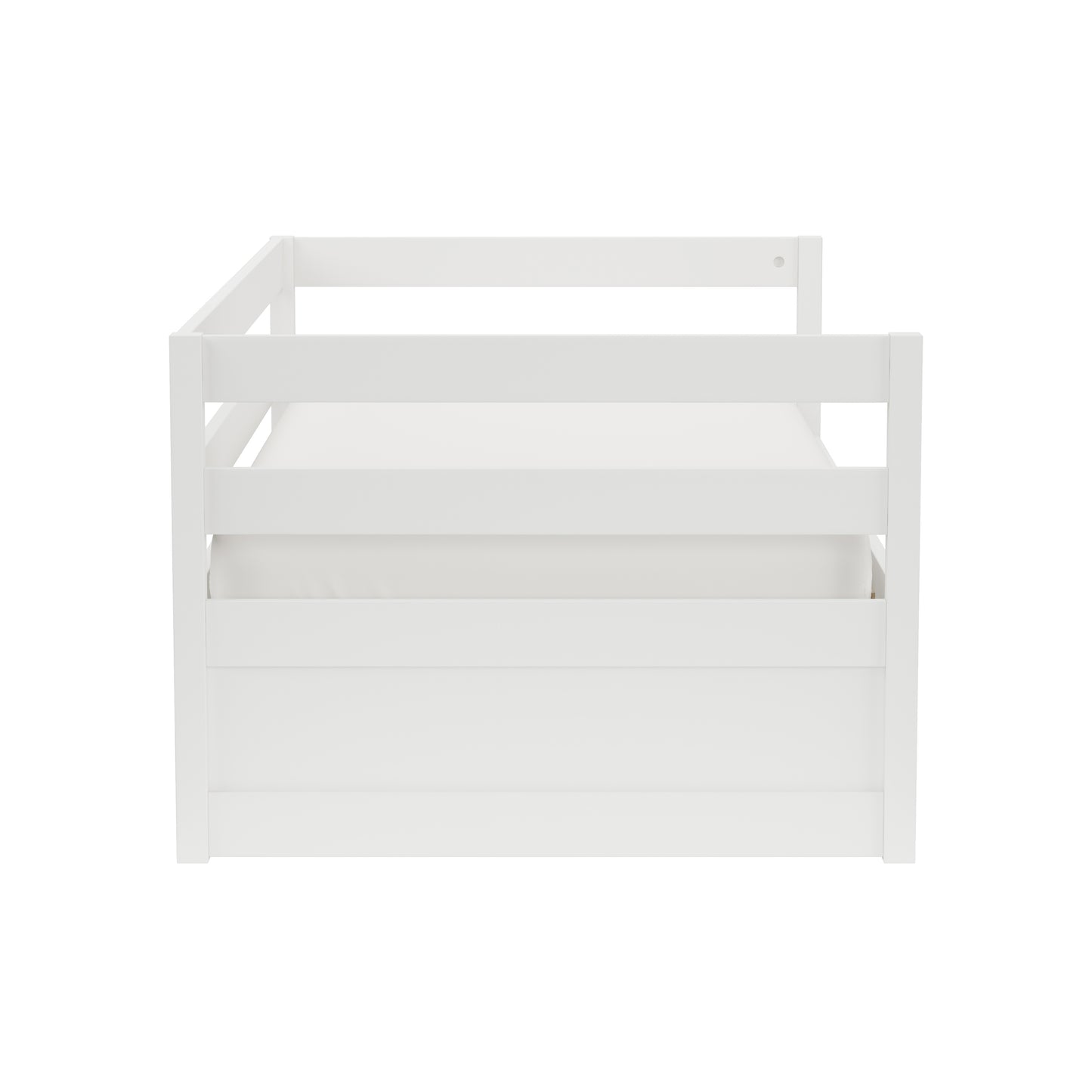 Hillsdale Kids and Teen Caspian Twin Daybed with Trundle, White