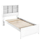 Hillsdale Kids and Teen Caspian Twin Bookcase Bed, White