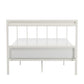 Hillsdale Furniture Serenity Metal Full Platform Bed, White