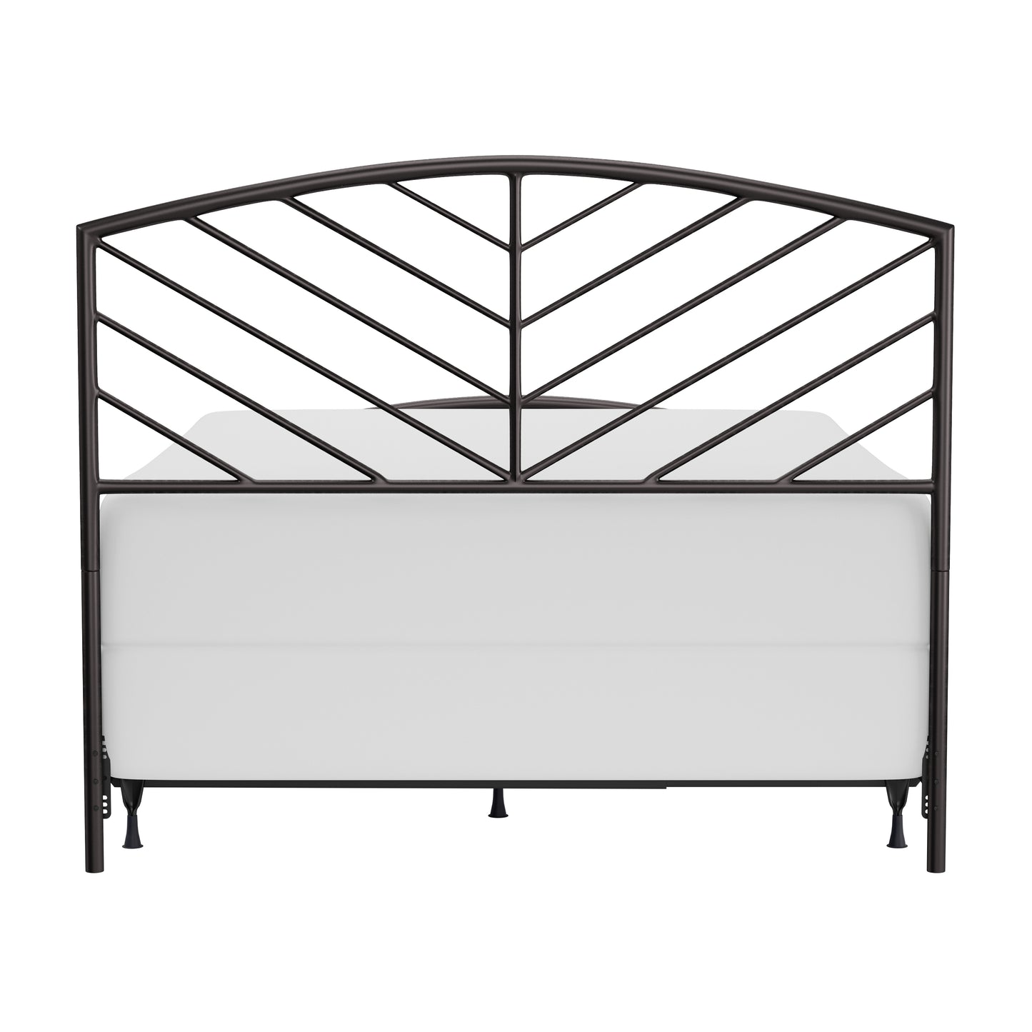 Hillsdale Furniture Essex Metal Queen Bed, Gray Bronze