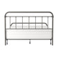 Hillsdale Furniture Kirkland Metal King Bed, Aged Pewter