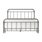 Hillsdale Furniture Kirkland Metal King Bed, Aged Pewter