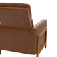 Hillsdale Furniture Garnett Upholstered Recliner, Saddle