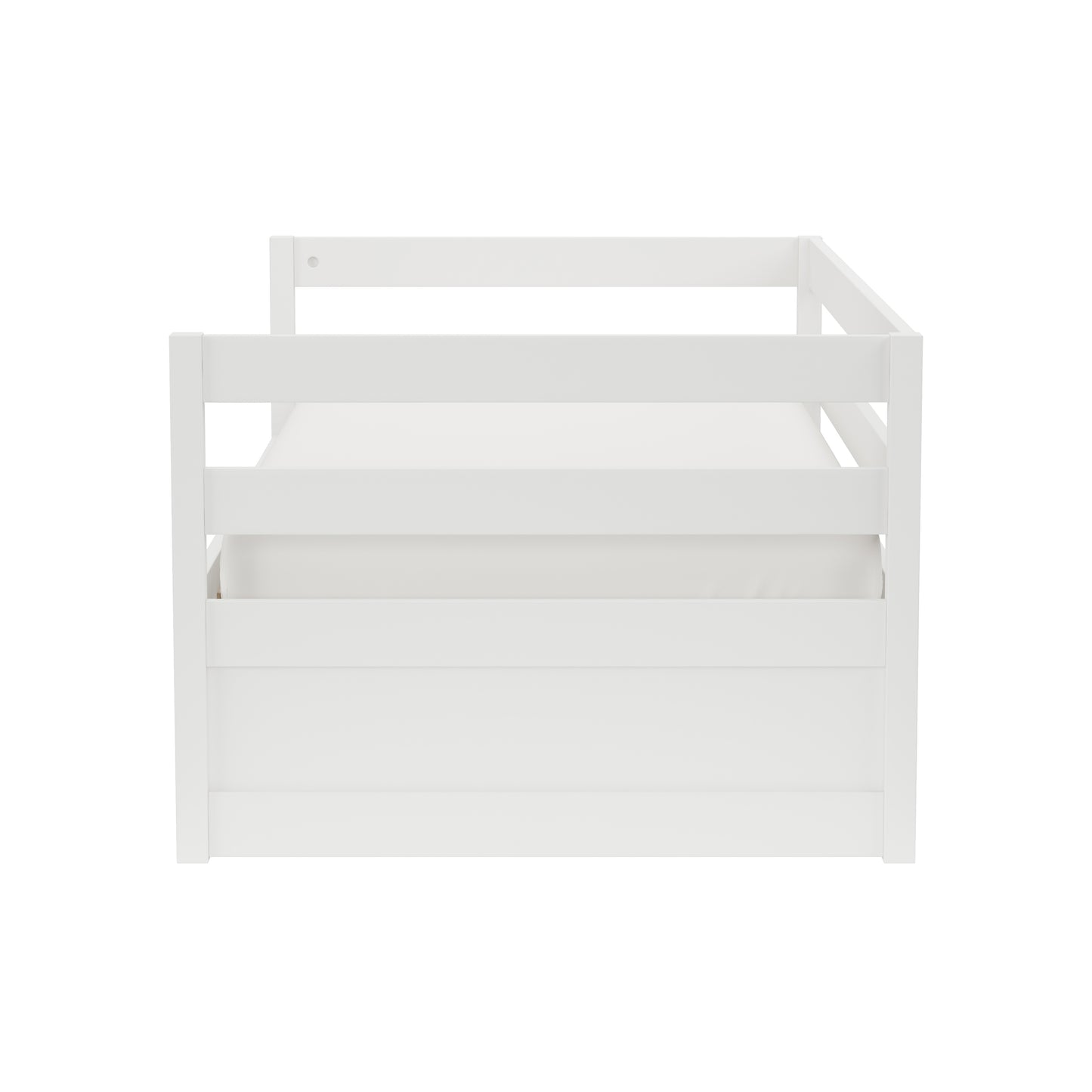 Hillsdale Kids and Teen Caspian Twin Daybed with Trundle, White