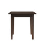 Hillsdale Furniture Spencer Wood Dining Table, Dark Espresso Wire Brush