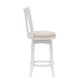 Hillsdale Furniture Savana Wood Counter Height Swivel Stool, White