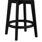 Hillsdale Furniture Foxmoor Wood Counter Height Swivel Stool, Black