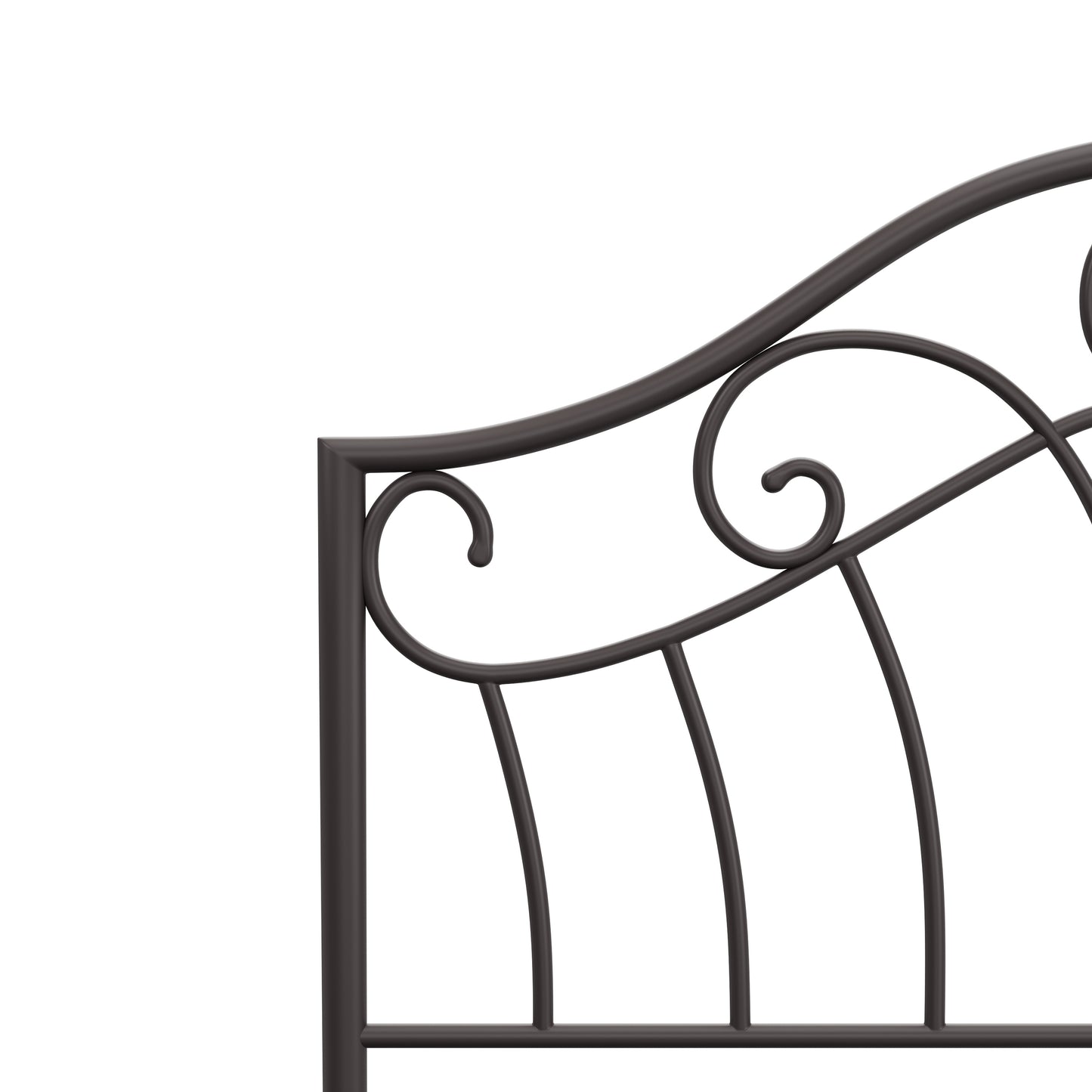 Hillsdale Furniture Josephine Full/Queen Metal Headboard, Metallic Brown