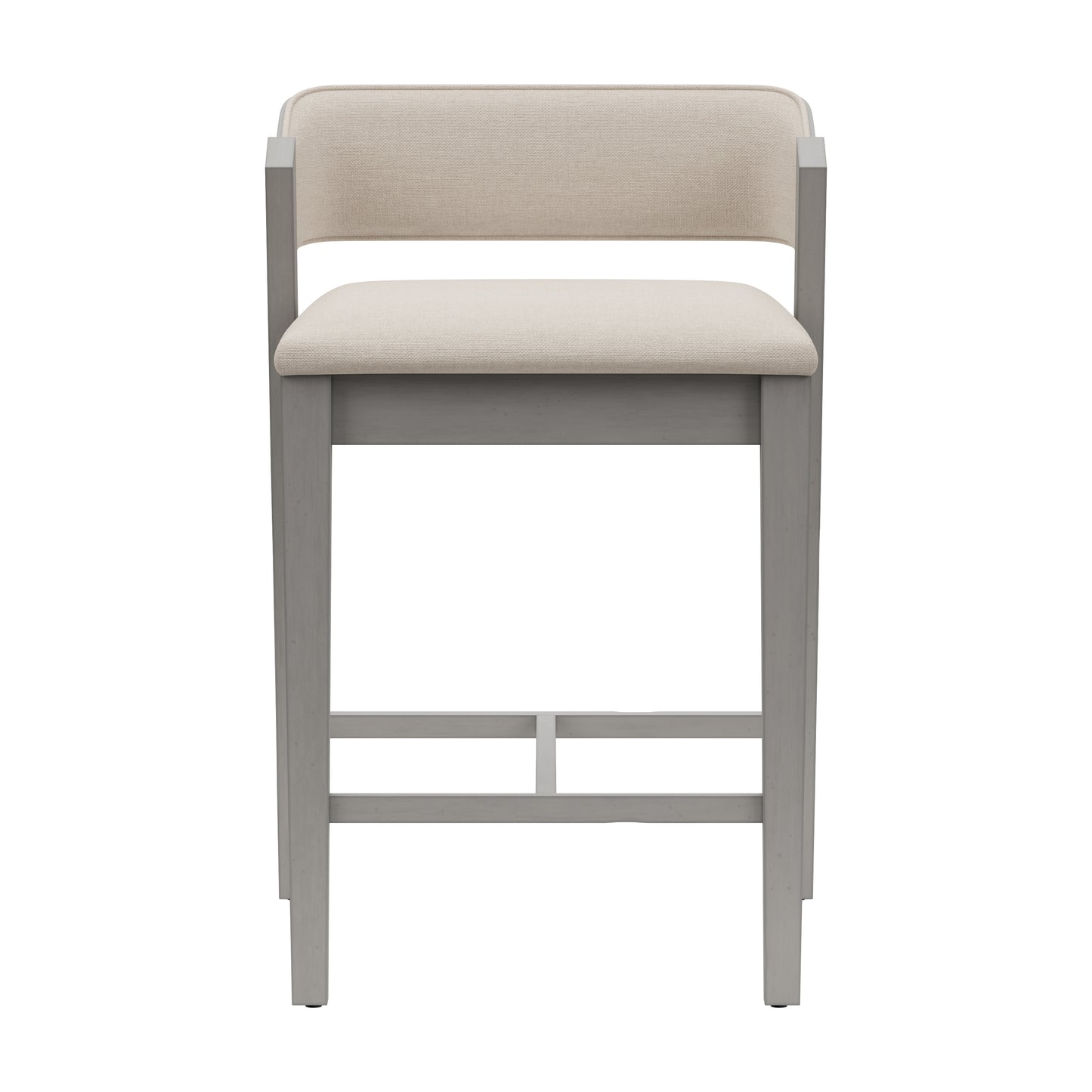 Hillsdale Furniture Dresden Wood Counter Height Stool, Distressed Gray