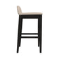 Hillsdale Furniture Maydena Wood Bar Height Stool, Black