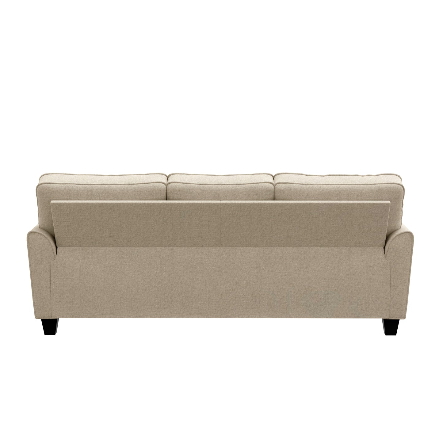 Hillsdale Furniture Daniel Upholstered Sofa, Putty