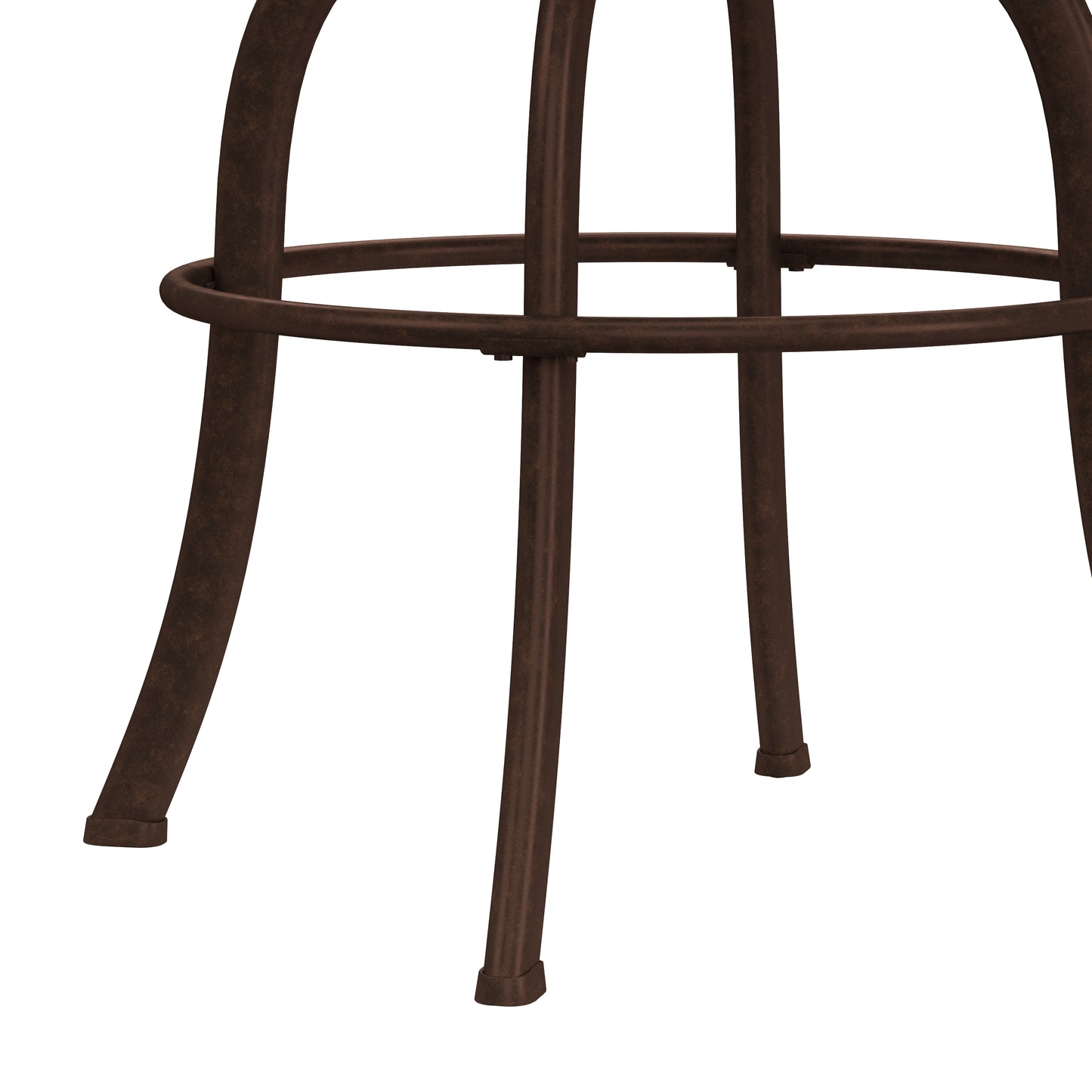 Hillsdale Furniture Bridgetown Metal Bar Height Swivel Stool, Aged Bronze