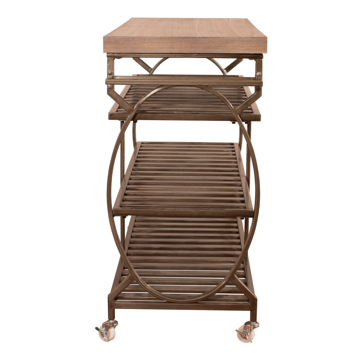 Hillsdale Furniture Paddock Metal Kitchen Cart