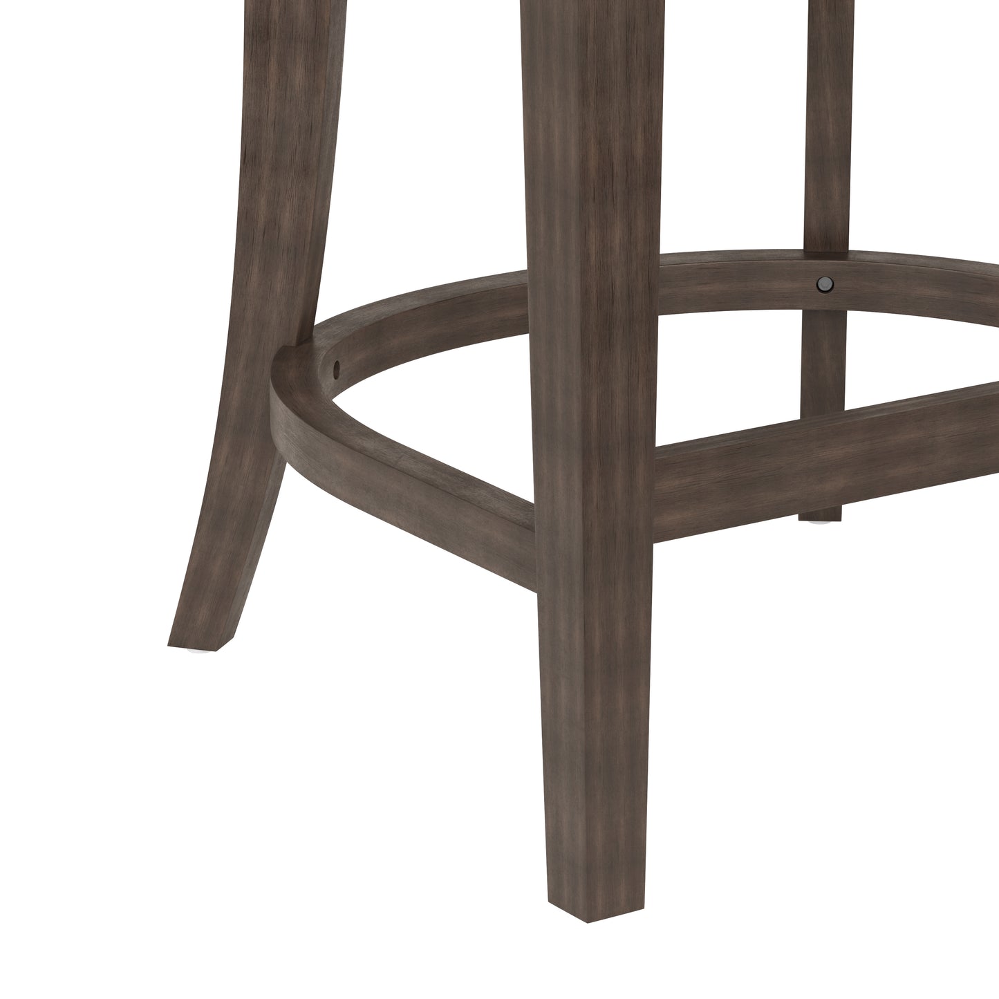 Hillsdale Furniture Creekside Return Swivel Counter Stool, Smoke Brown