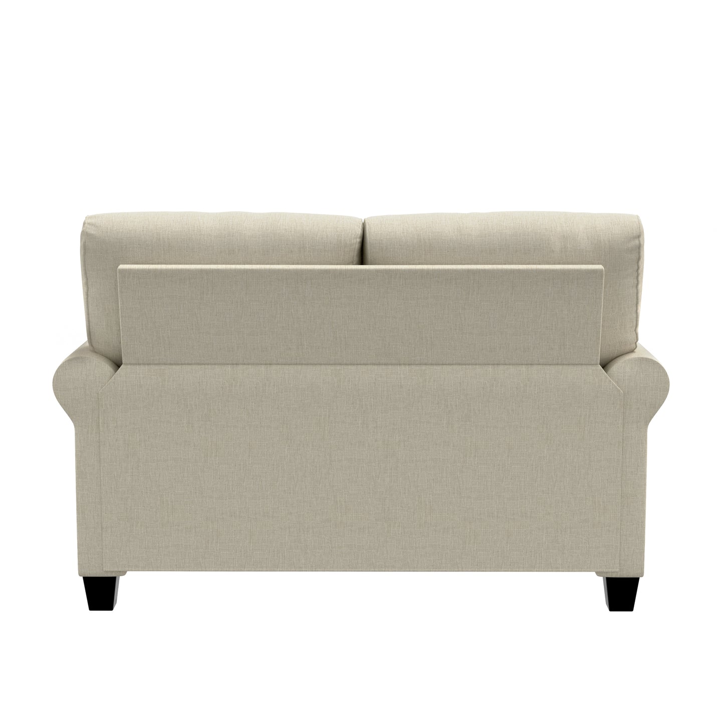 Hillsdale Furniture Barroway Upholstered Loveseat, Beige