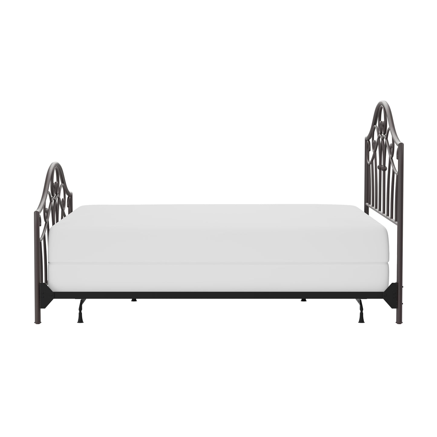 Hillsdale Furniture Josephine King Metal Bed, Metallic Brown