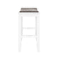 Hillsdale Furniture Avant Wood Backless Counter Height Stool, White