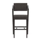 Hillsdale Furniture Snyder Wood Bar Height Stool, Blackwash