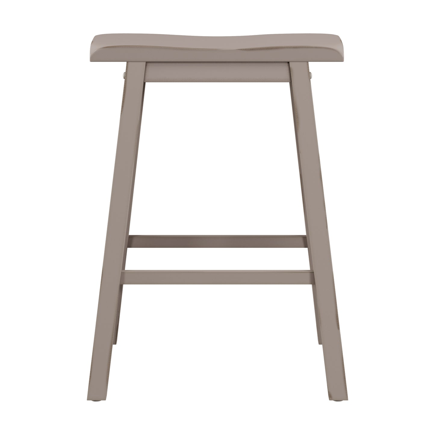 Hillsdale Furniture Moreno Wood Backless Counter Height Stool, Distressed Gray