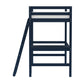 Hillsdale Kids and Teen Caspian Twin Loft Bed, Navy