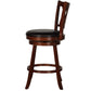 Hillsdale Furniture Tateswood Wood Bar Height Swivel Stool, Cherry