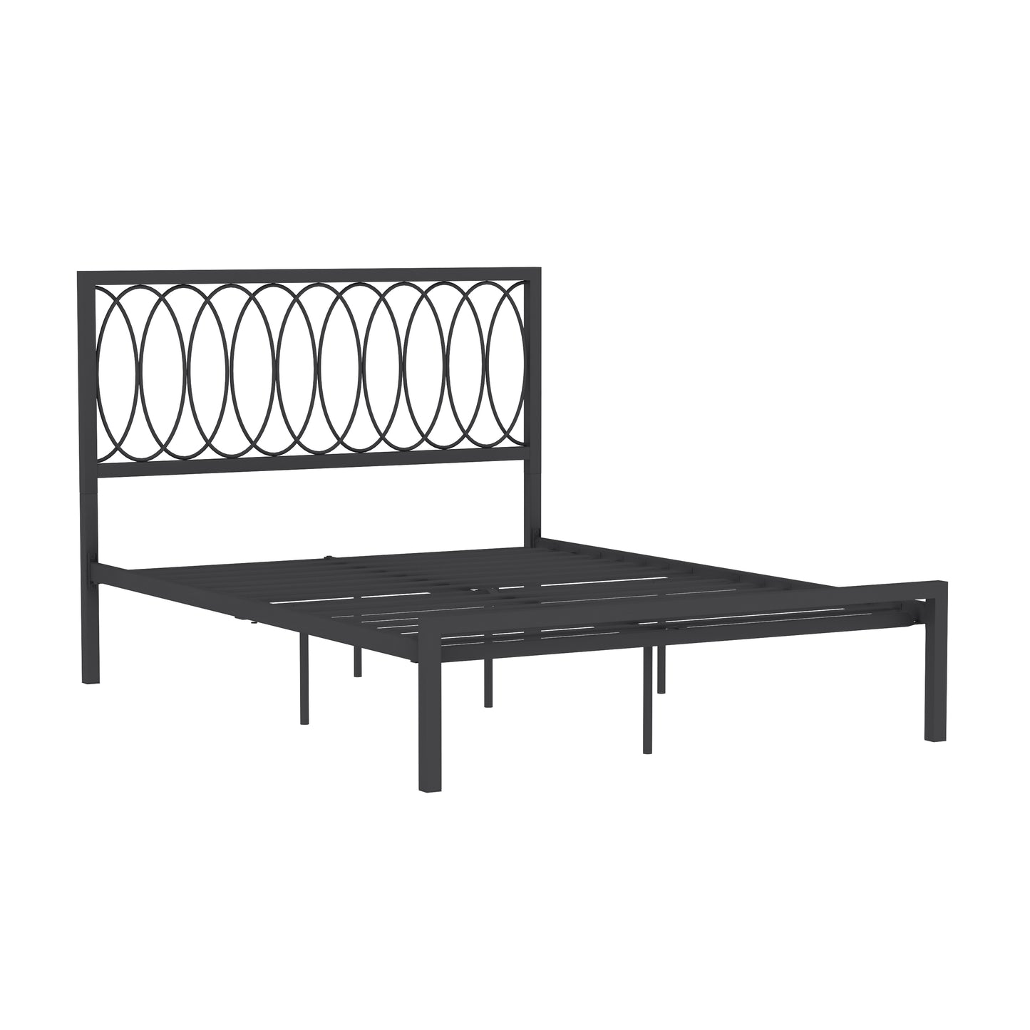 Hillsdale Furniture Naomi Full Metal Bed, Gray