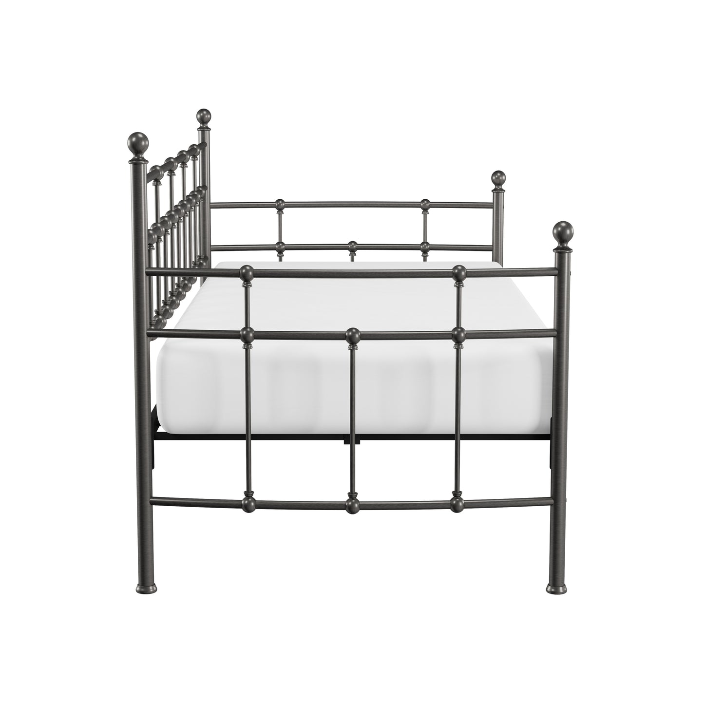 Hillsdale Furniture Providence Metal Twin Daybed, Aged Pewter