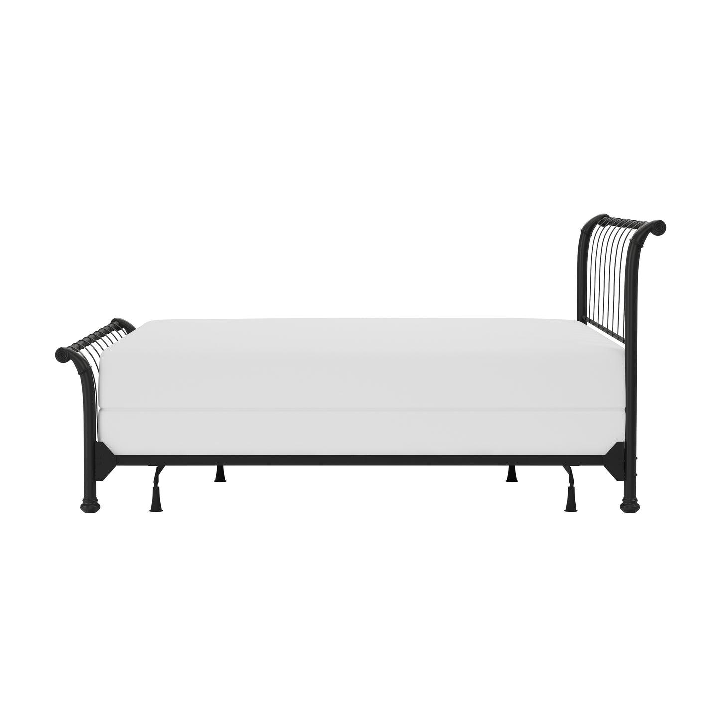 Hillsdale Furniture Janis King Metal Bed, Textured Black