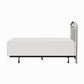 Hillsdale Furniture Claudia Full/Queen Metal Headboard with Frame, Matte Nickel