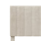 Hillsdale Furniture Crestone Upholstered Full/Queen Headboard, Cream