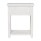 Living Essentials by Hillsdale Harmony Wood Accent Table, Matte White