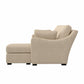 Hillsdale Furniture York Upholstered Sectional Chaise, Sand