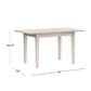 Hillsdale Furniture Spencer Wood Dining Table, White Wire Brush