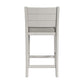 Hillsdale Furniture Fowler Wood Counter Height Stool, Sea White