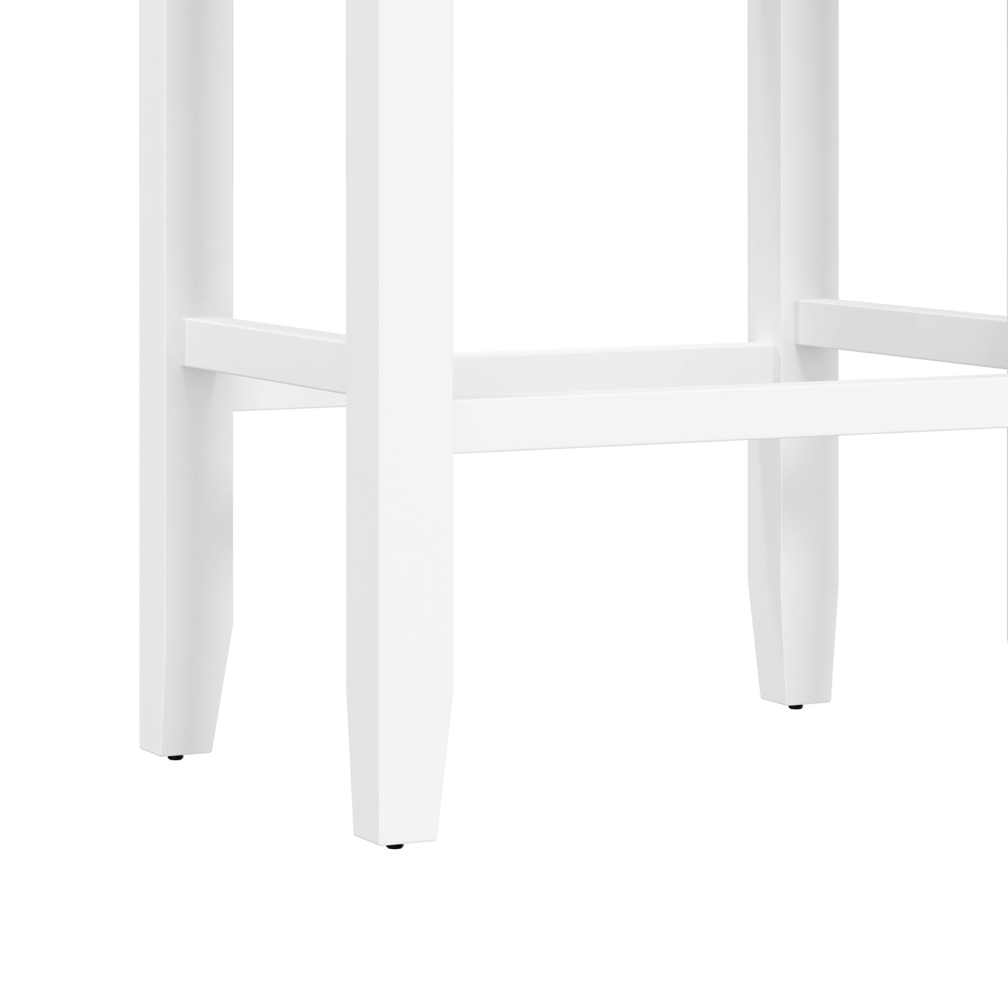 Hillsdale Furniture Avant Wood Backless Counter Height Stool, White